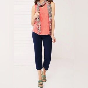 Lands End Crop Pants Women SZ 10-12